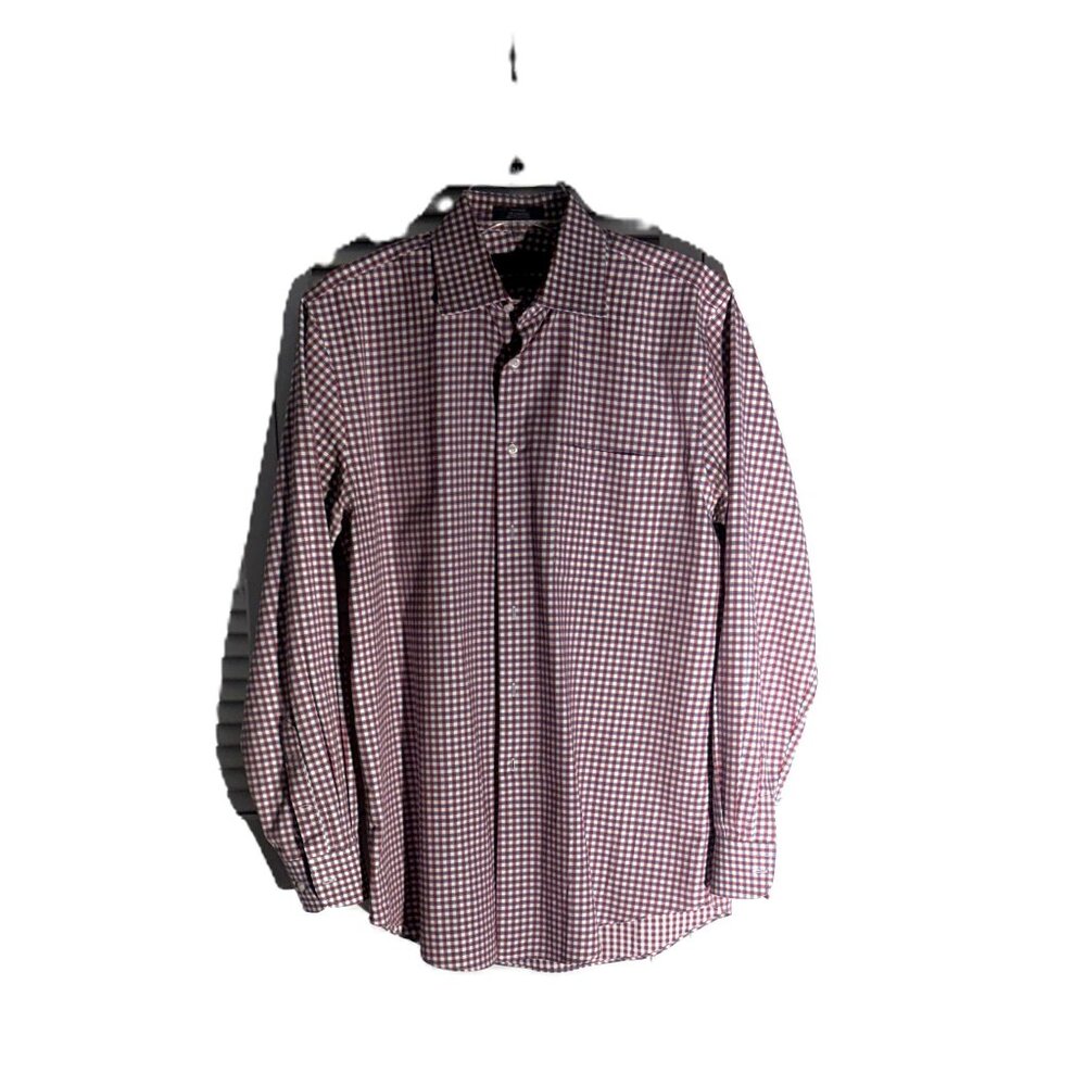 Nordstrom Men's Red Checkered Shirt